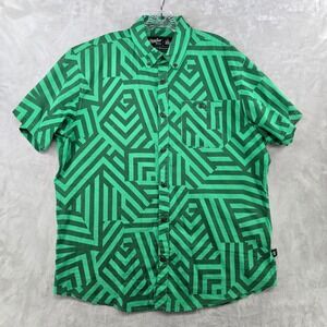 Howler Bros Austin FC Shirt Mens Large Green Geometric Verde Collection 2022
